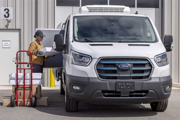 Photo of Ford E-Transit vehicle